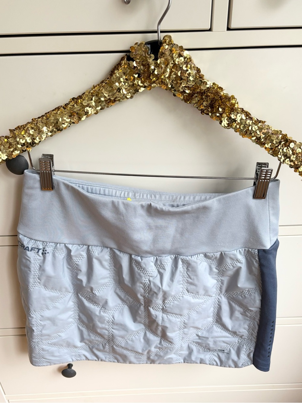 Craft Quilted Skirt LightGrayish Blue